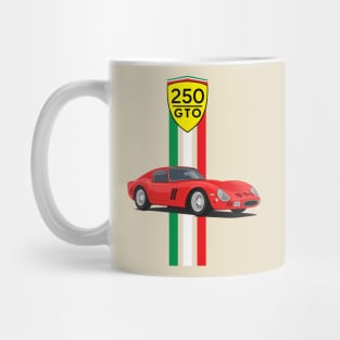 The supercar 250 gto racing red only Mug